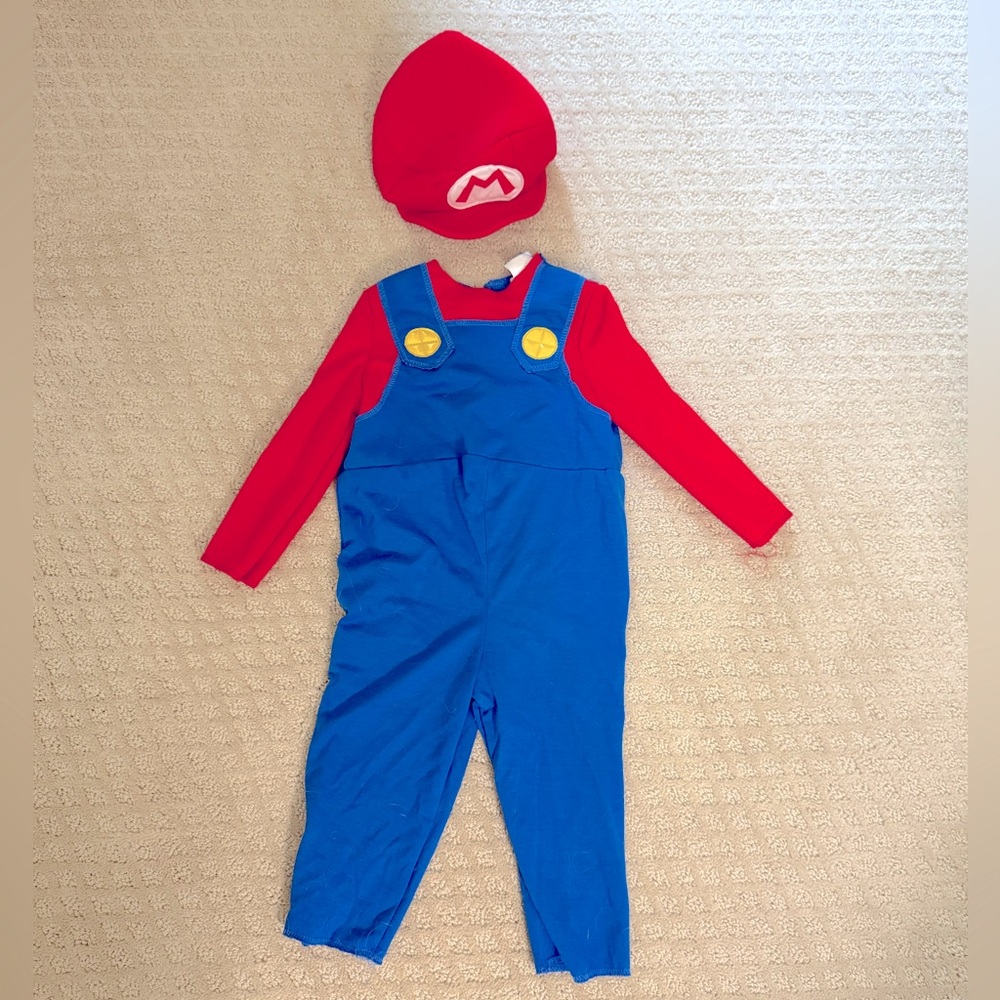 Super Mario boys Halloween costume 12-18m